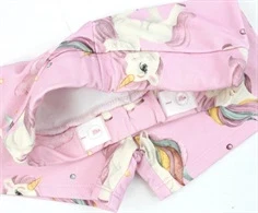 Name It parfait pink unicorn sweatshorts